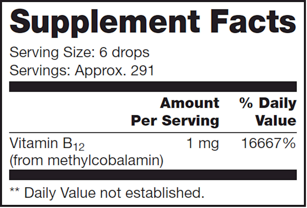 Liquid B12 SAP (50 mL Liquid)-Vitamins & Supplements-Nutritional Fundamentals for Health (NFH)-Pine Street Clinic