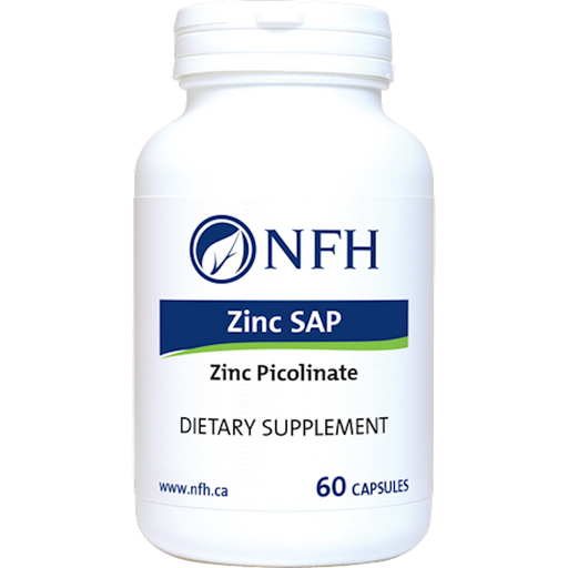 Zinc SAP (60 Capsules)-Vitamins & Supplements-Nutritional Fundamentals for Health (NFH)-Pine Street Clinic