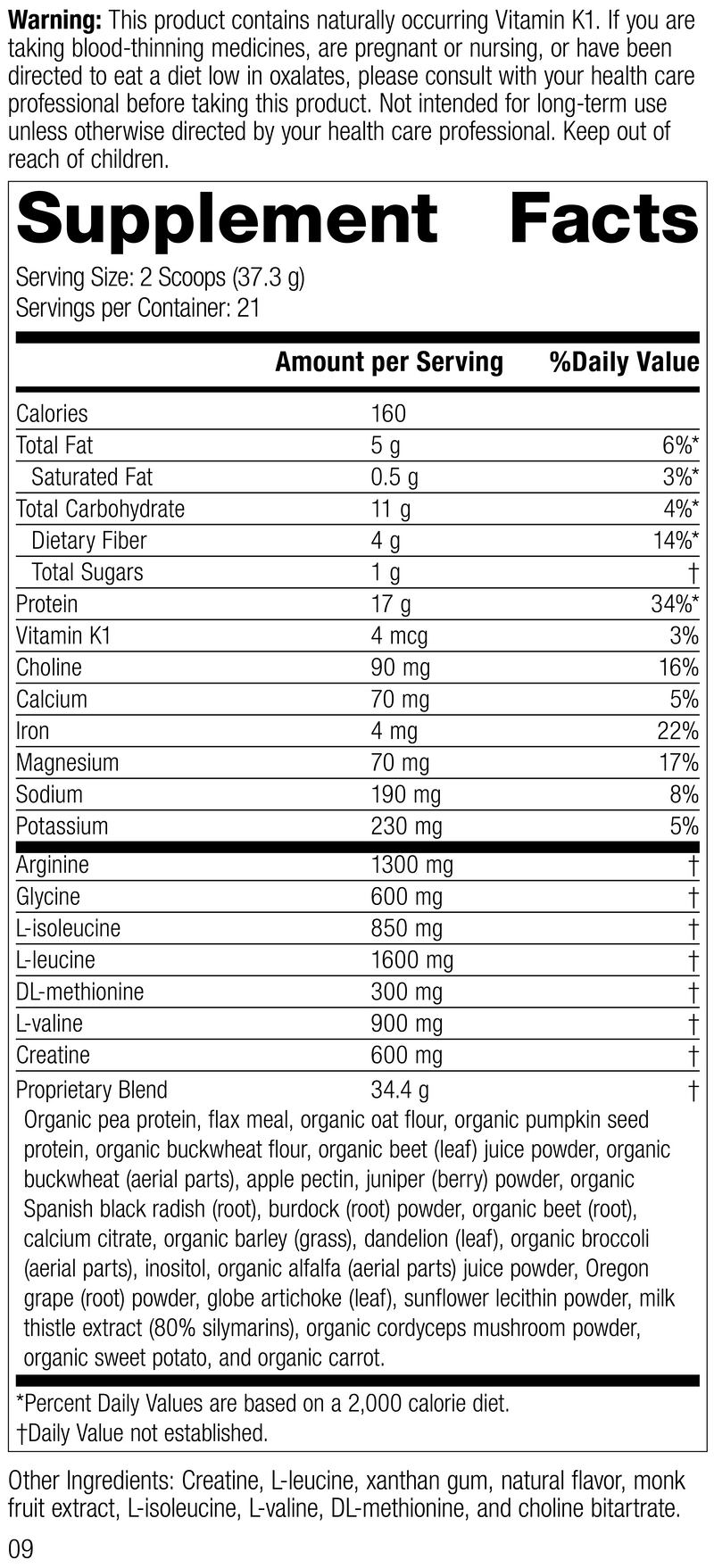 SP Detox Balance™ Chai, 27.6 oz (783 g)