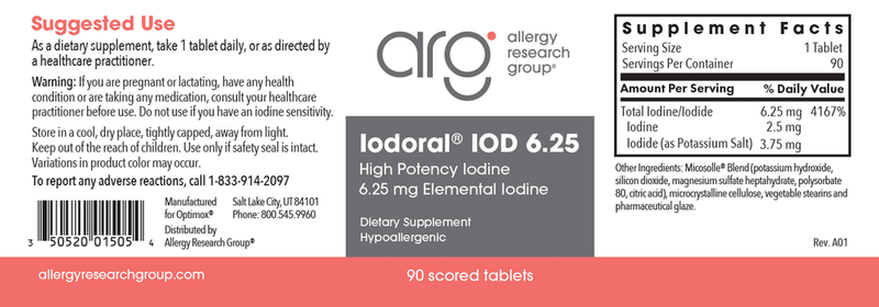 Iodoral (6.25 mg)