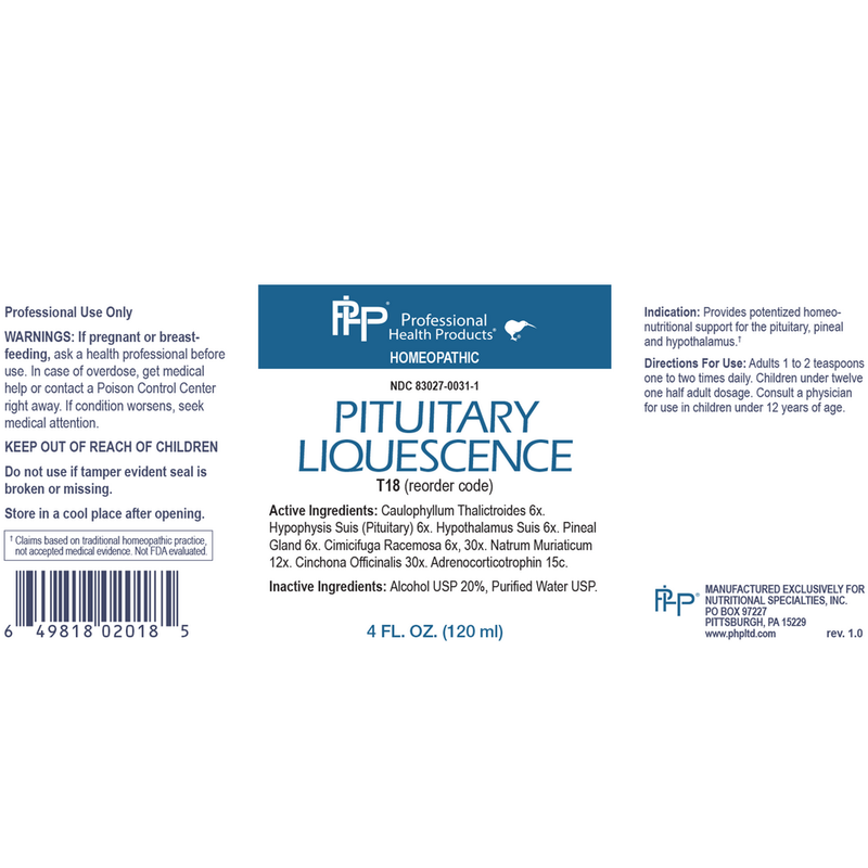 Pituitary Liquescence (4 Ounces)
