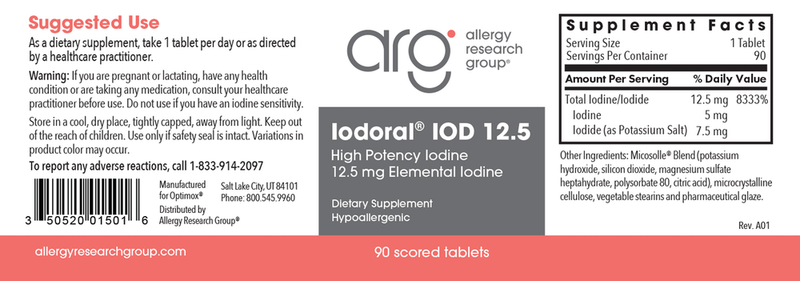 Iodoral (12.5 mg)