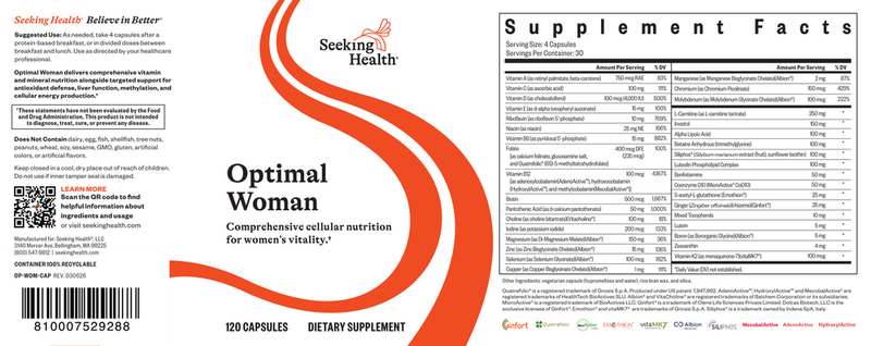 Optimal Woman (120 Capsules)