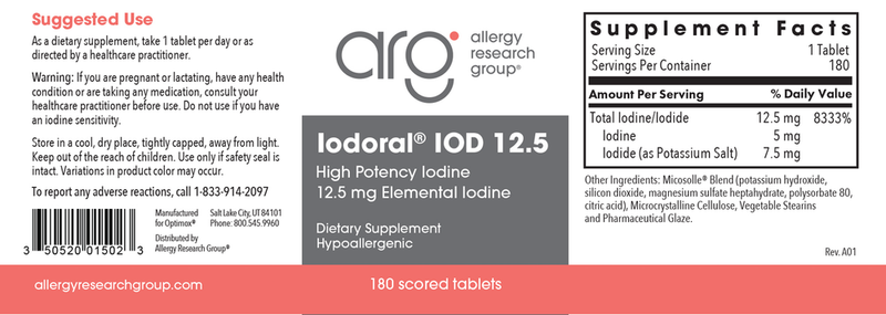 Iodoral (12.5 mg)