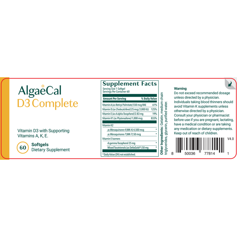 D3 Complete (60 Softgels)