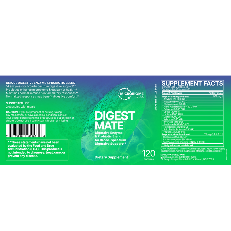 DigestMate (120 Capsules)