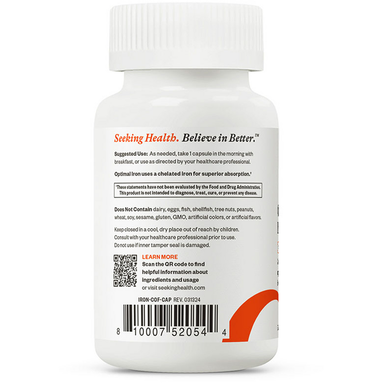 Optimal Iron (90 Capsules)