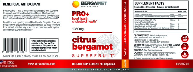 BergaMet Pro+ (90 Capsules)