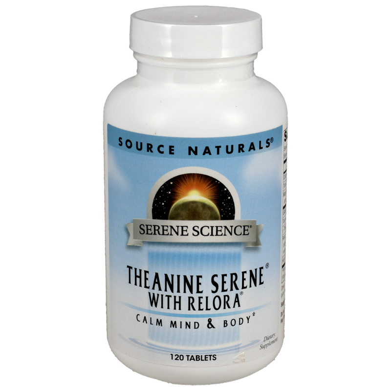 Theanine Serene with Relora 120 Tablets