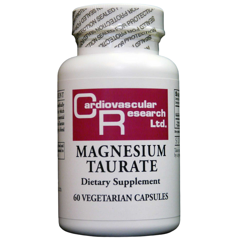 Magnesium Taurate (125 mg) 60 Capsules
