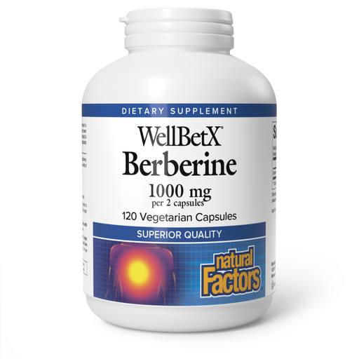 WellBetX Berberine (500 mg) (120 Capsules)