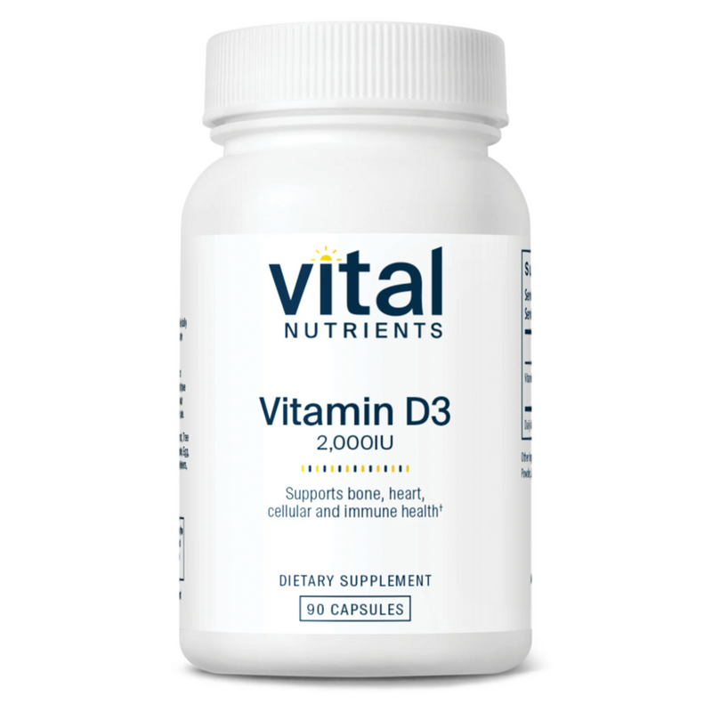 Vitamin D3 2000 IU (90 Capsules)