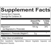 Mag Threonate (60 Capsules)