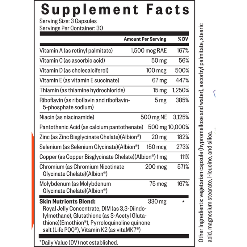 Skin Nutrients (90 Capsules)