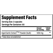 Aged Garlic Extract Reserve (600 mg) (120 Capsules)