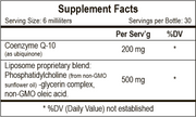 Liposomal CoQ10 (6 Fl Oz)