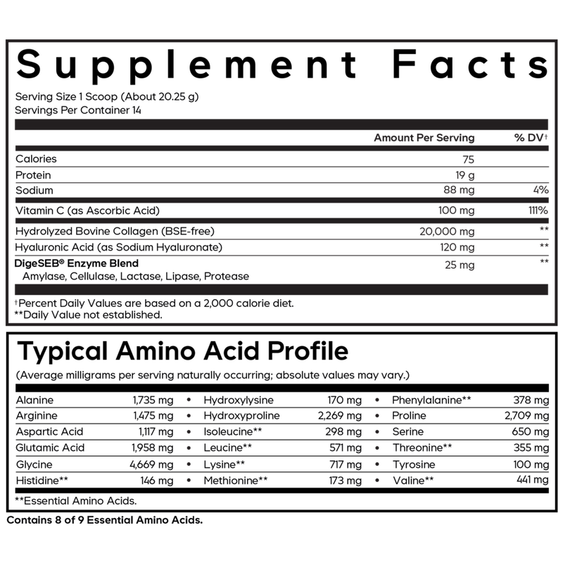 Collagen Vitamin C (283 Grams Powder)