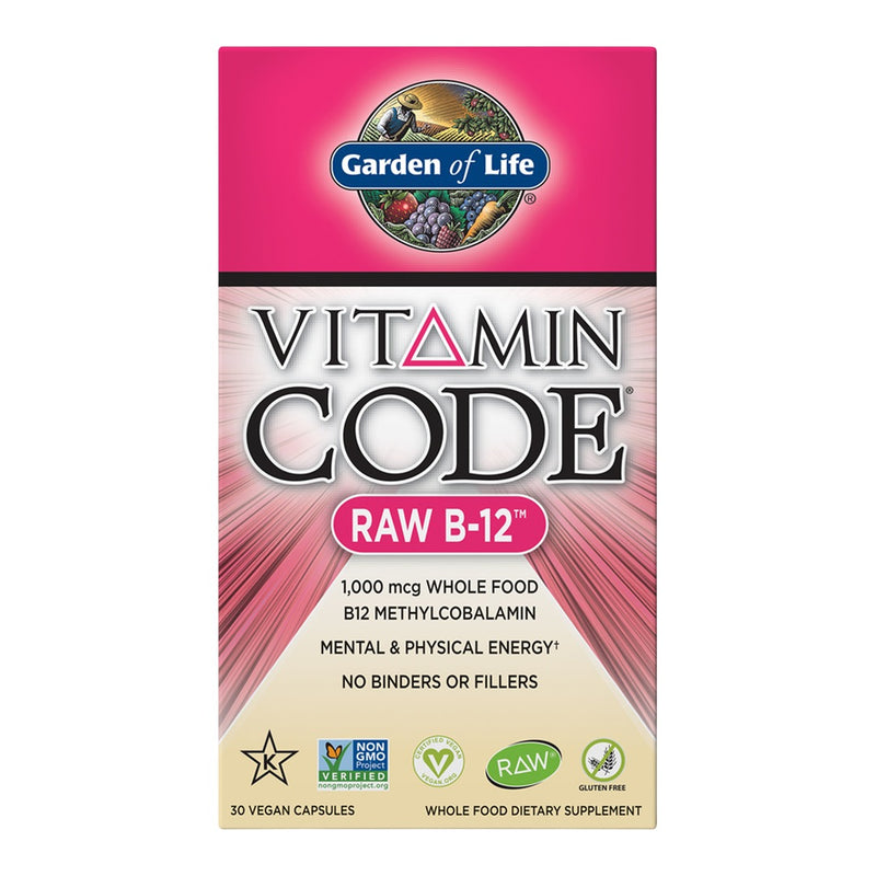 Vitamin Code RAW B-12 (30 Capsules)