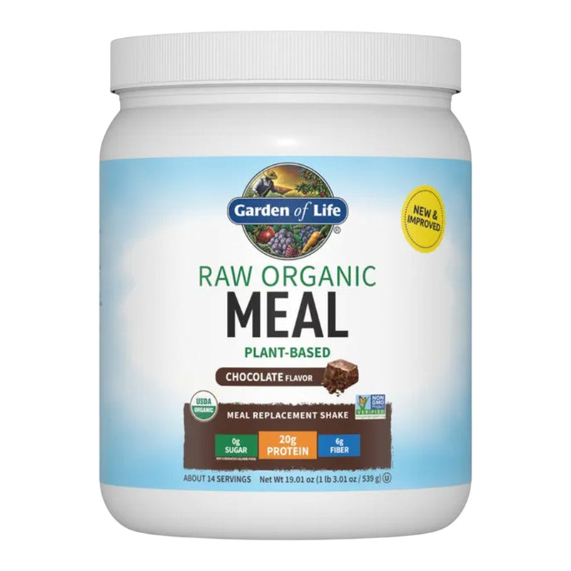 Raw Organic Meal Plant-Based Chocolate Flavor