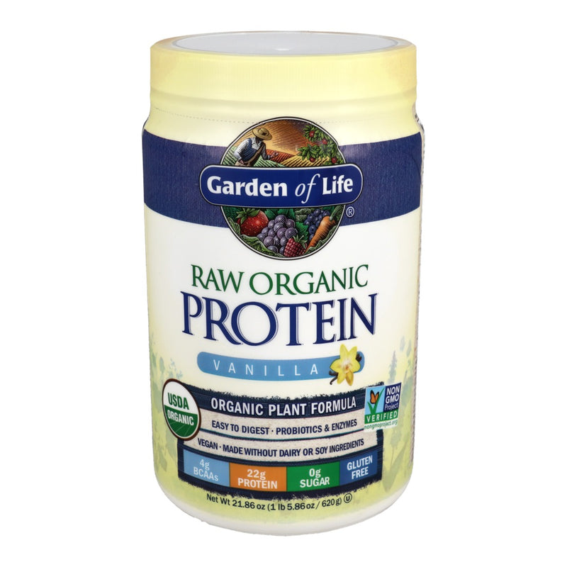 RAW Organic Protein - Real Raw Vanilla (620 g)