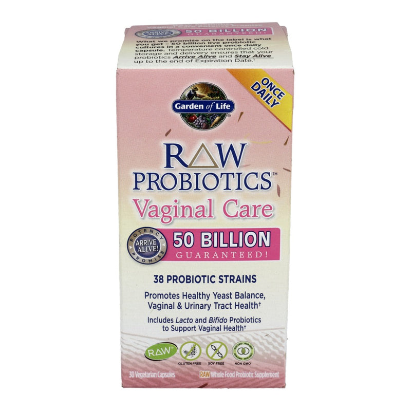 RAW Probiotics Vaginal Care (30 Capsules)