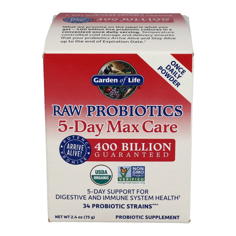 RAW Probiotics 5 Day Max Care (75 g)