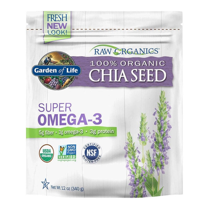 Raw Organics Chia Seed (340 g)