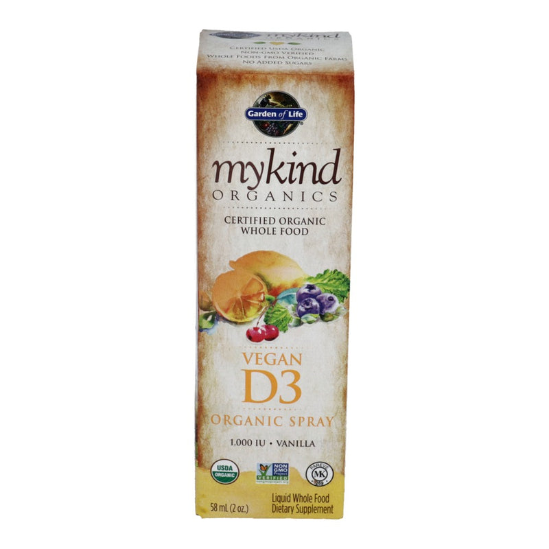 Mykind Organics Vegan D3 Spray (58 ml)