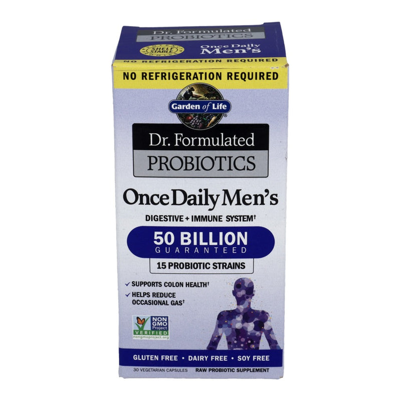 Dr. Formulated PROBIOTICS Once Daily Mens (30 Capsules)