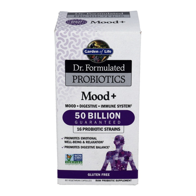 Dr. Formulated PROBIOTICS Mood+ (60 Capsules)