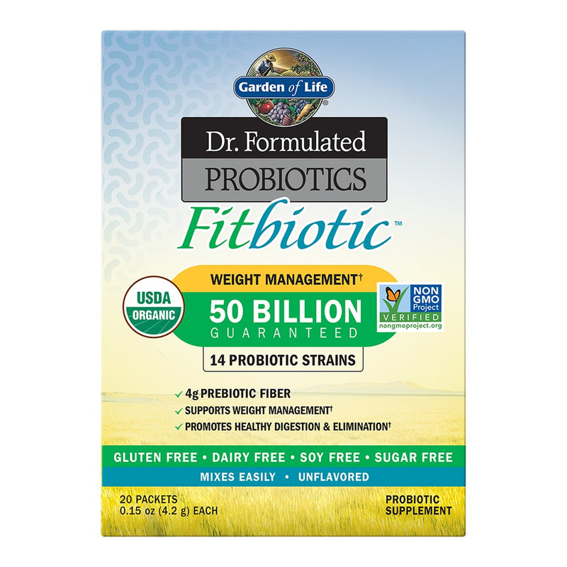 Dr. Formulated PROBIOTICS Fitbiotic (20 Packets)