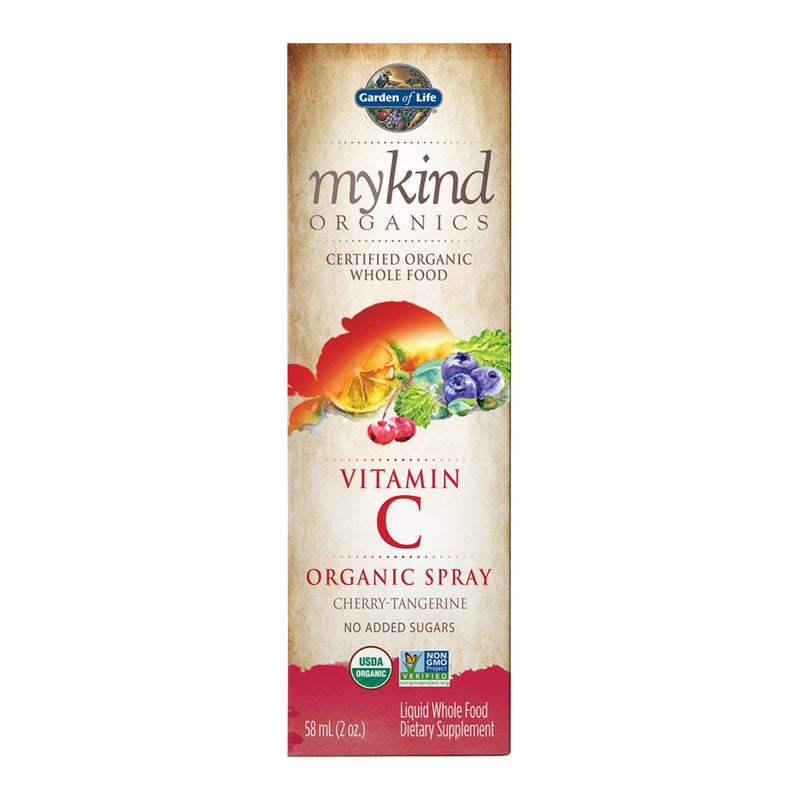 MyKind Organics Amla Vitamin C - Cherry Tangerine Spray (58 ml)