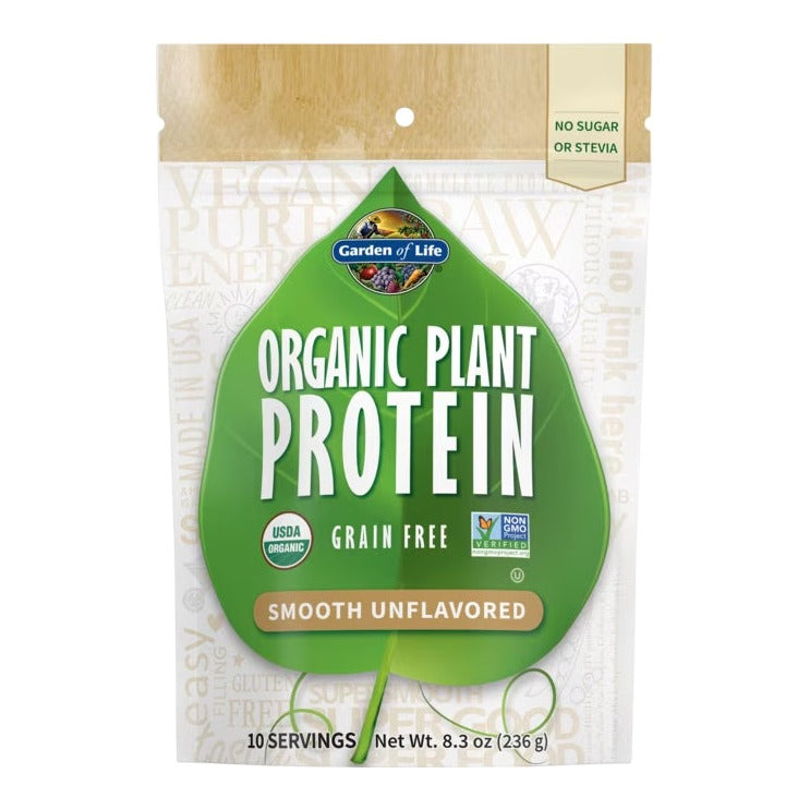 Organic Plant Protein Unflavored (236 g)