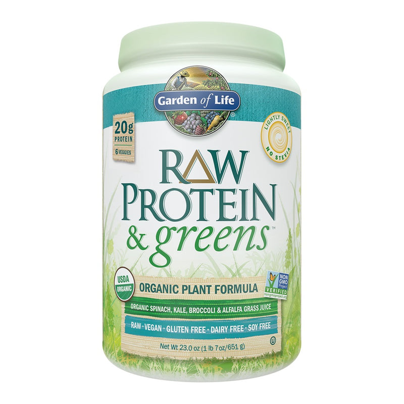 Raw Protein and Greens Light Sweet Powder (651 g)
