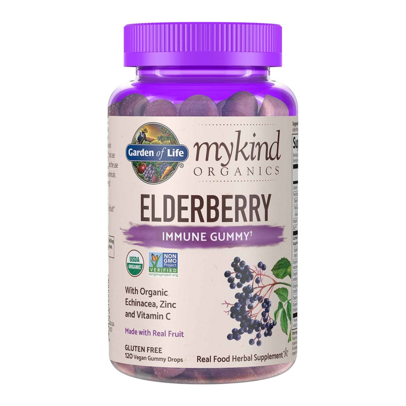 myKind Organics Elderberry (120 Gummies)