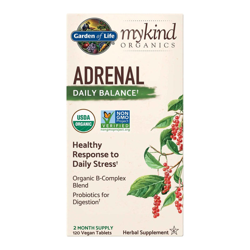 mykind Organics Adrenal Daily Balance (120 Tablets)