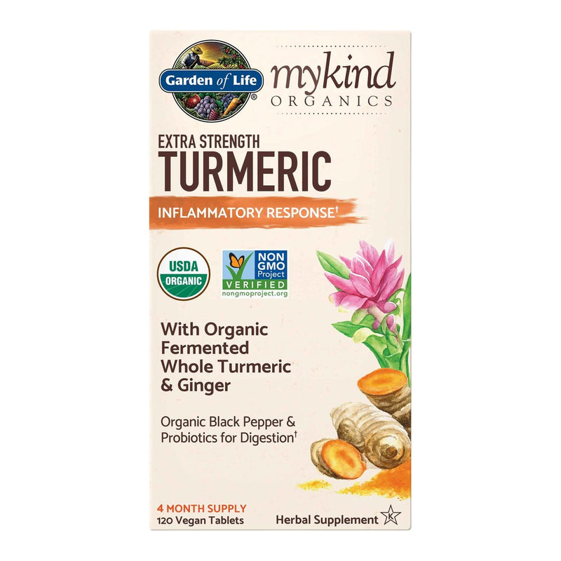mykind Organics Extra Strength Turmeric Inflammatory Response