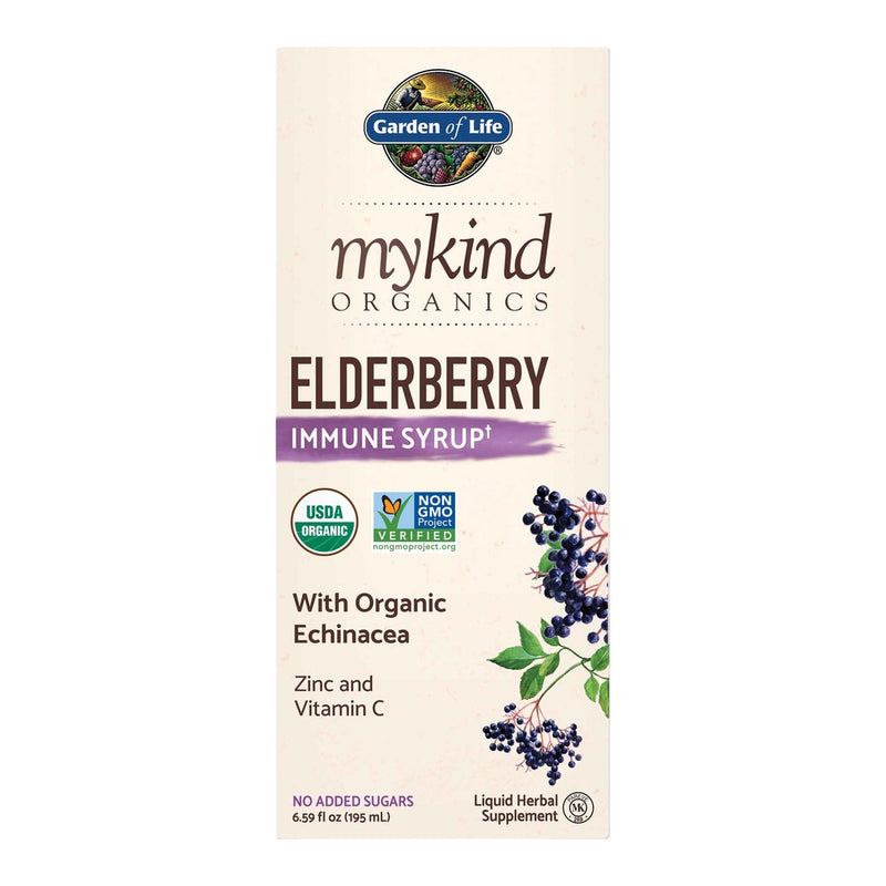 myKind Organics Elderberry Syrup (195 ml)