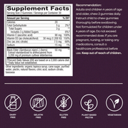 Sambucus Gummies (60 Gummies) — Supplement Facts