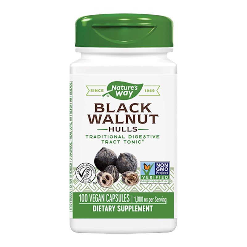 Black Walnut Hulls (100 Capsules)