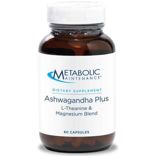 Ashwagandha Plus (60 Capsules)-Vitamins & Supplements-Metabolic Maintenance-Pine Street Clinic