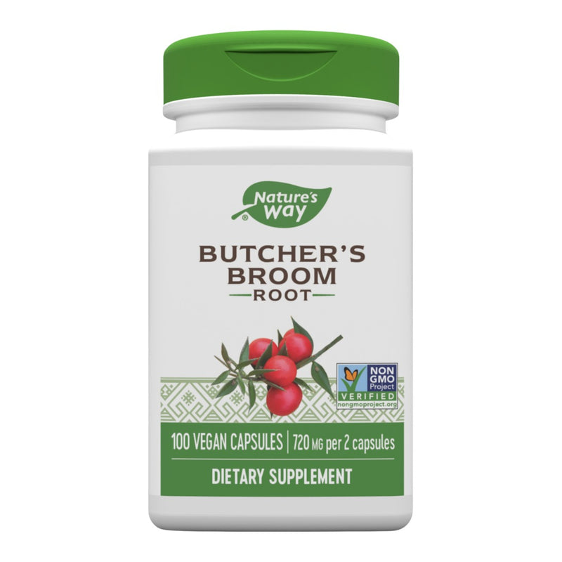 Butcher's Broom Root (100 Capsules)
