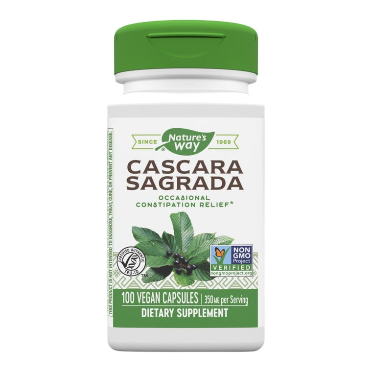 Cascara Sagrada Bark (100 Capsules)