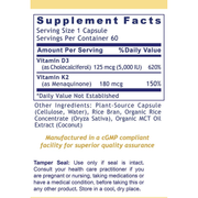 Vegan D3+K2 (60 Capsules)