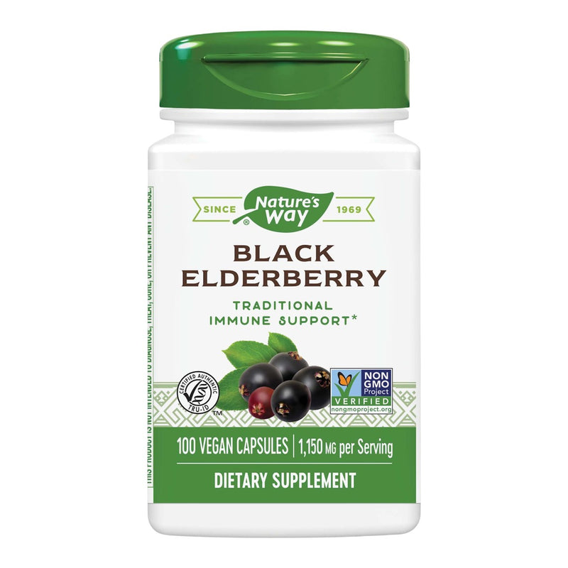 Black Elderberry (100 Capsules)