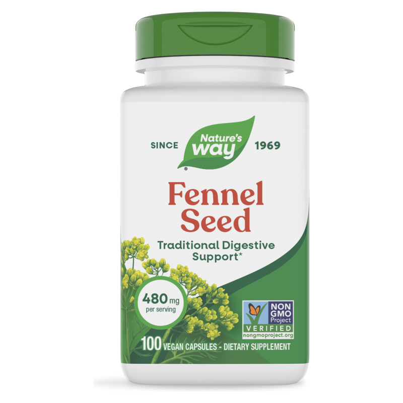 Fennel Seed (100 Capsules) — Nature's Way