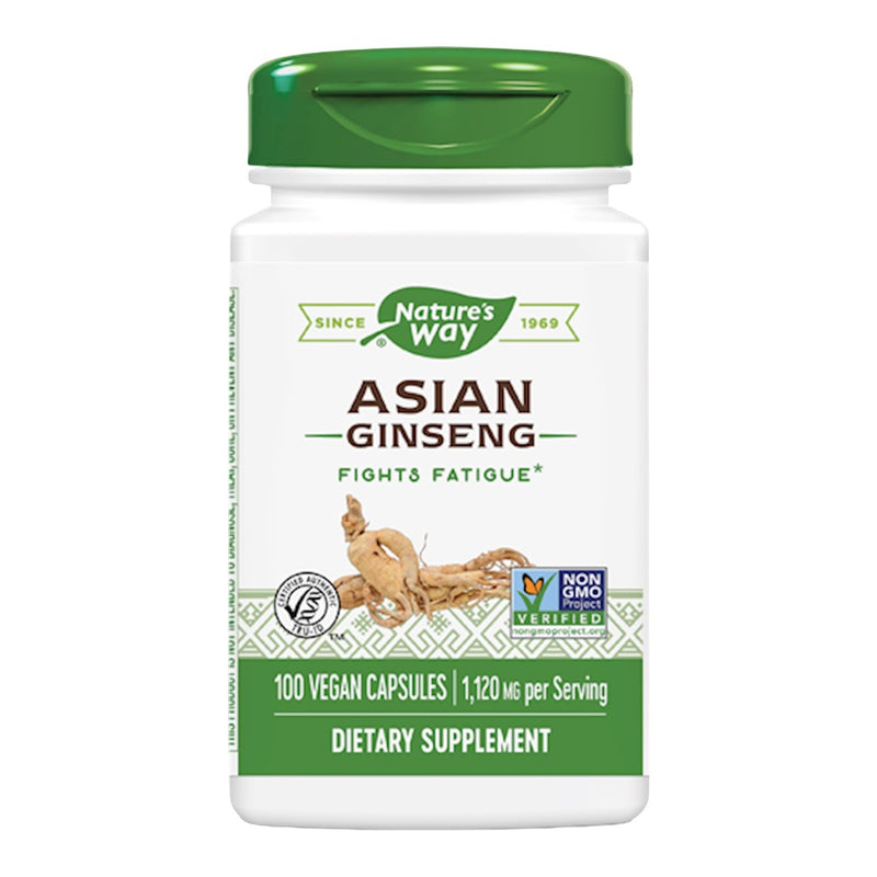 Asian Ginseng (100 Capsules)