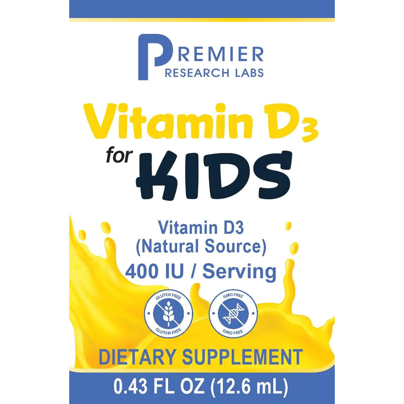 Vitamin D3 For Kids (0.43 Fluid Ounces)