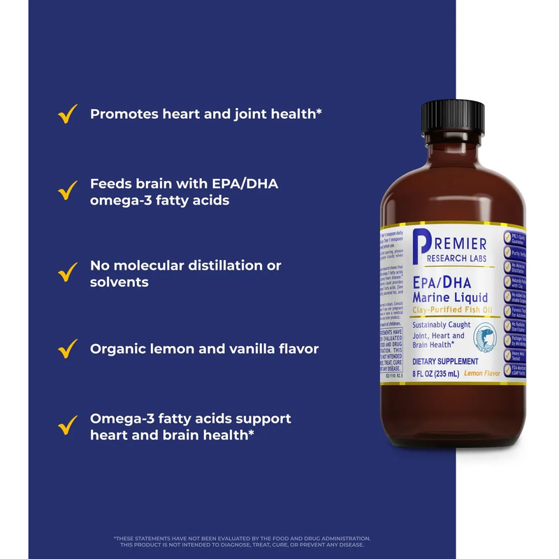 EPA/DHA Marine Liquid (8 Fluid Ounces)