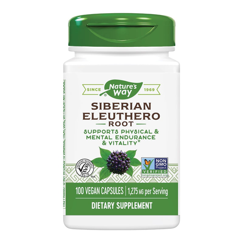 Siberian Eleuthero Root (100 Capsules)